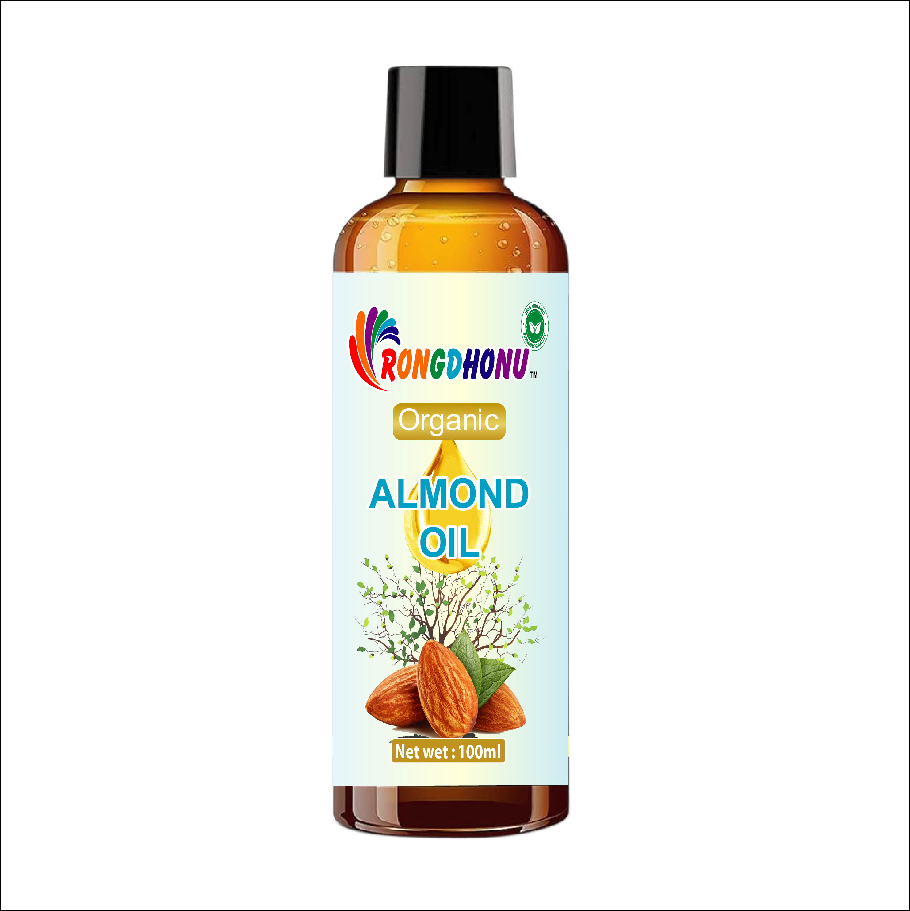 Premium Organic Almond Oil (কাঠ বাদামের তেল)