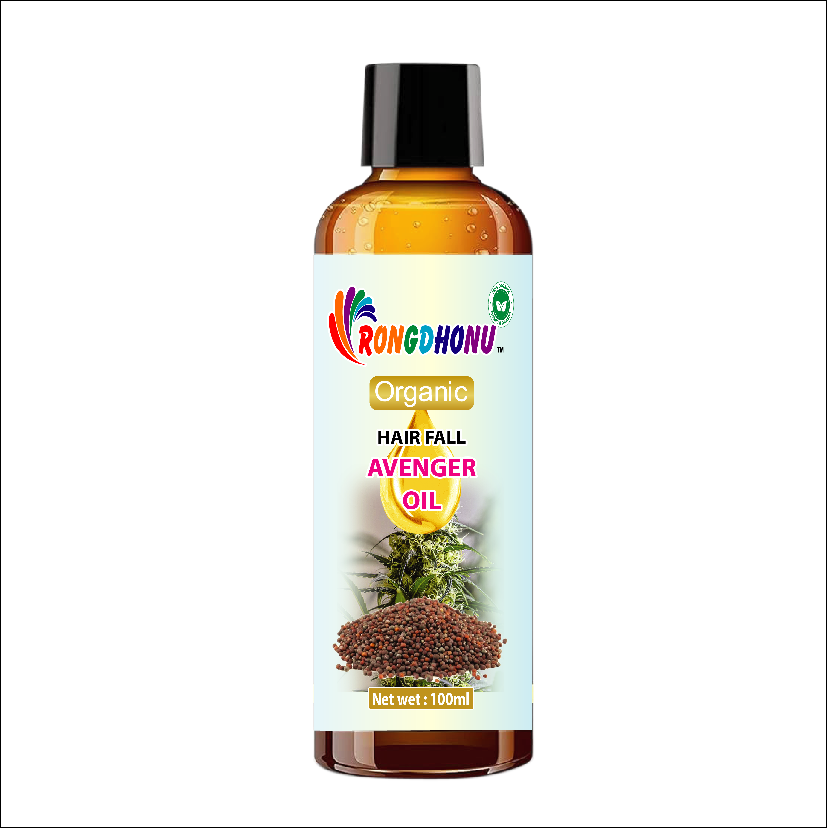 Premium Organic Hair Fall Avenger Oil (হেয়ার ফল এভেঞ্জার অয়েল)