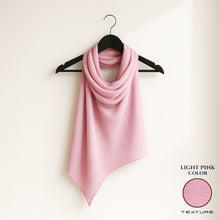 Light pink silk hijab