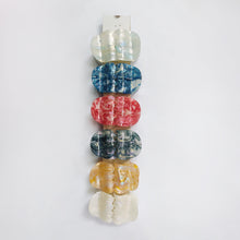 Round Marble Hair Clip