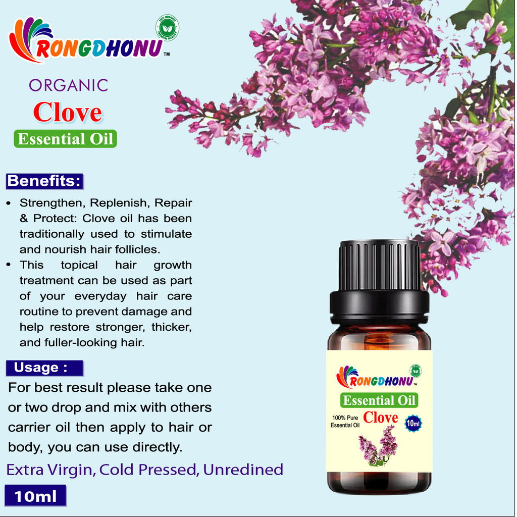 Clove Essential oil (লবঙ্গ এসেনশিয়াল অয়েল) 10ml