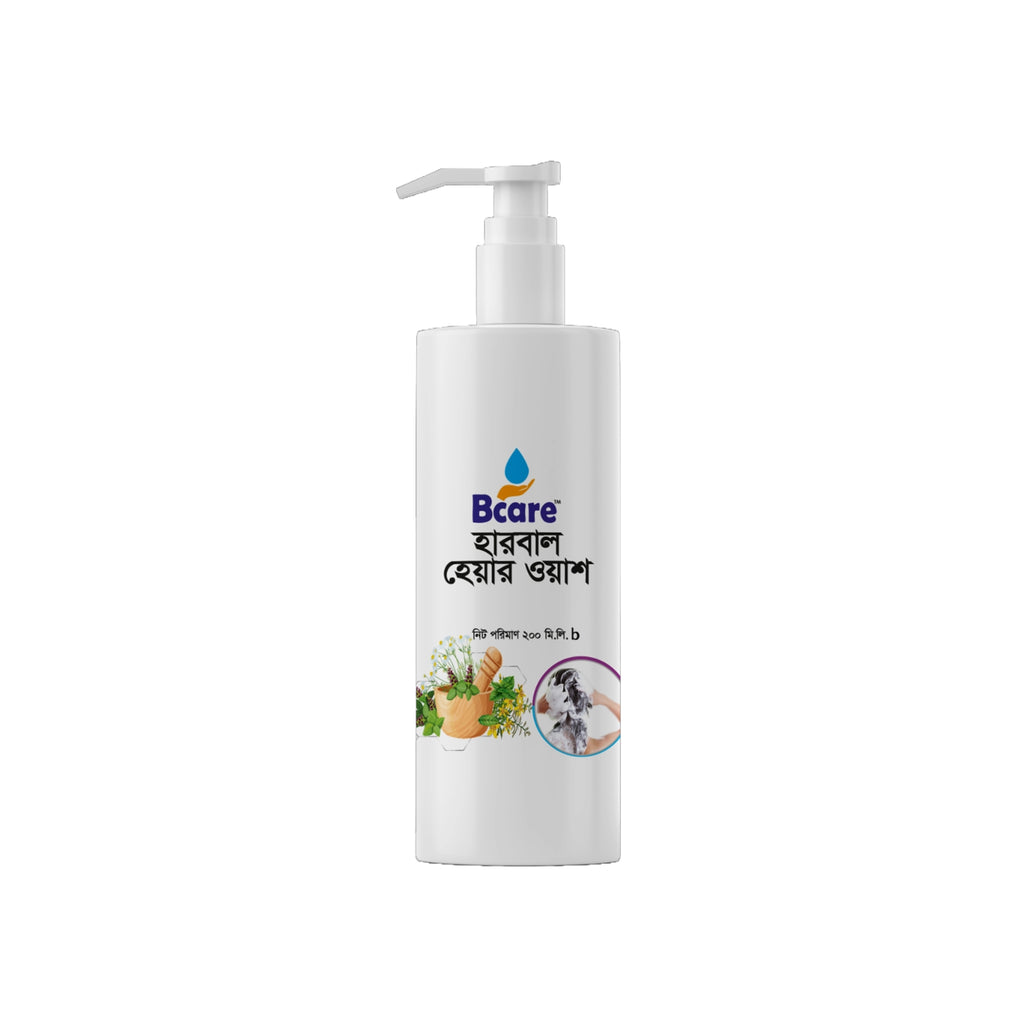 Bcare Herbal Hair Wash Shampoo (বিকেয়ার হারবাল হেয়ার ওয়াশ শ্যাম্পু)