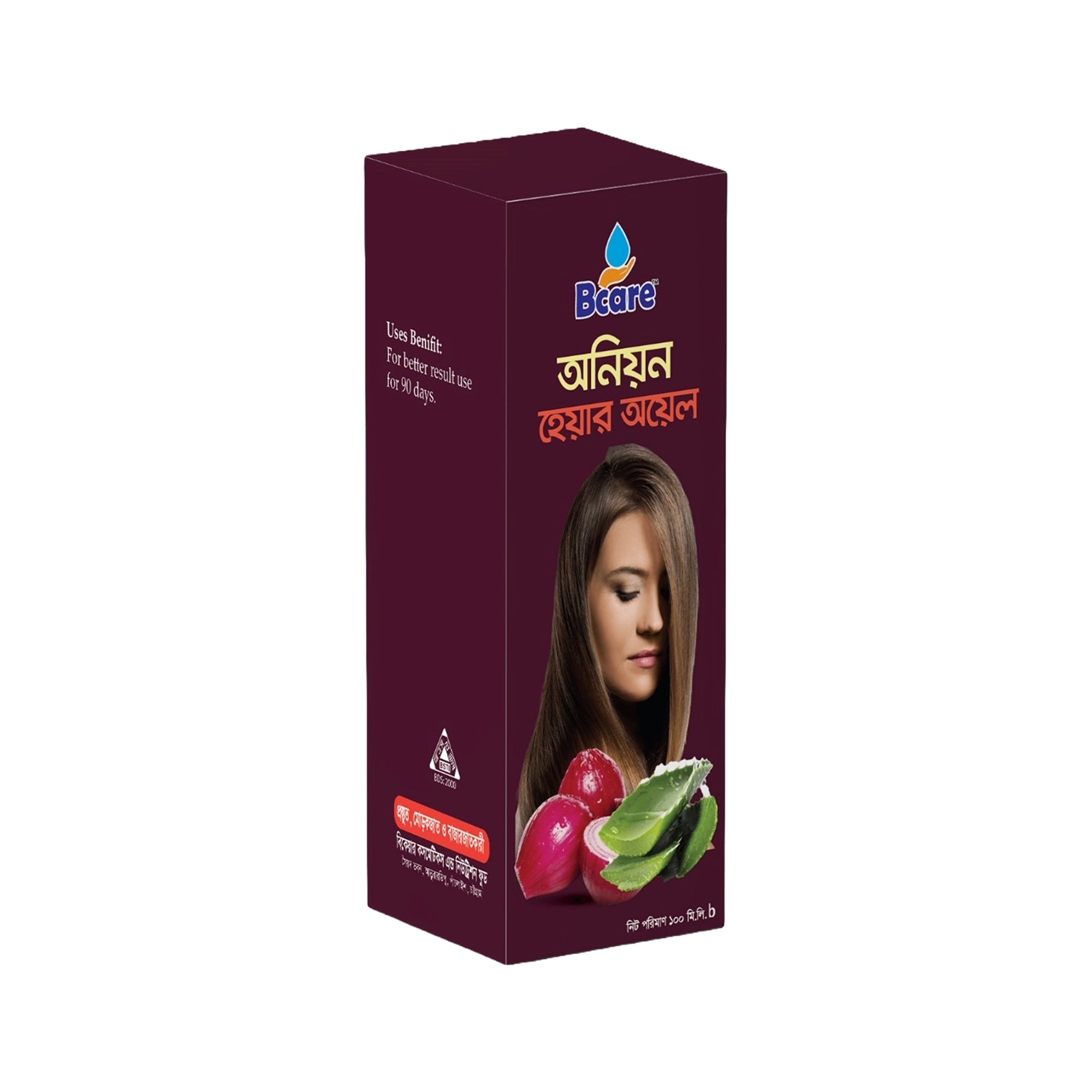 Bcare Onion Hair Oil (বিকেয়ার অনিয়ন হেয়ার অয়েল)
