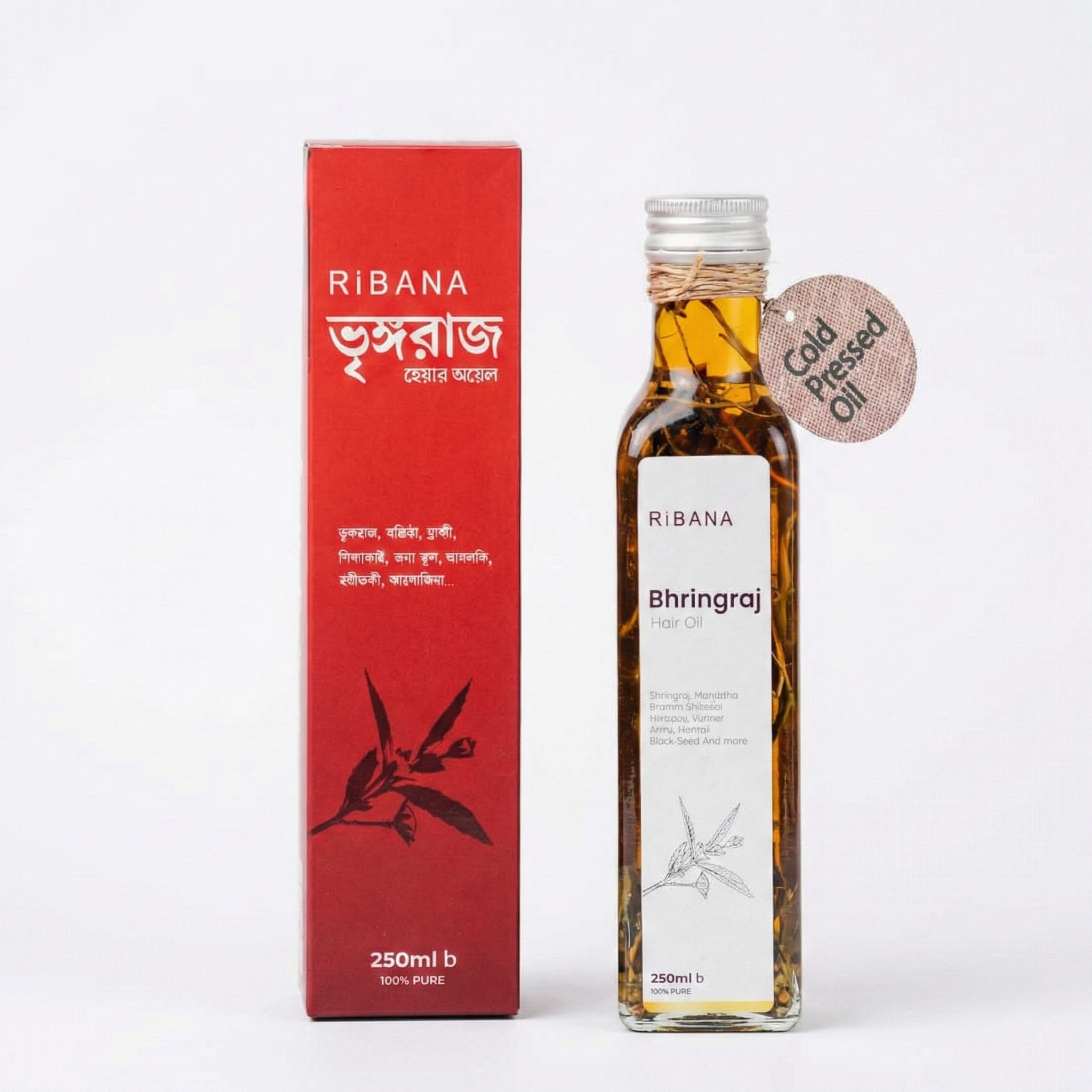 RiBANA Bhringraj Oil (রিবানা ভৃঙ্গরাজ তেল)