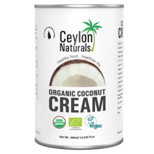 Ceylon Naturals Organic Coconut Cream