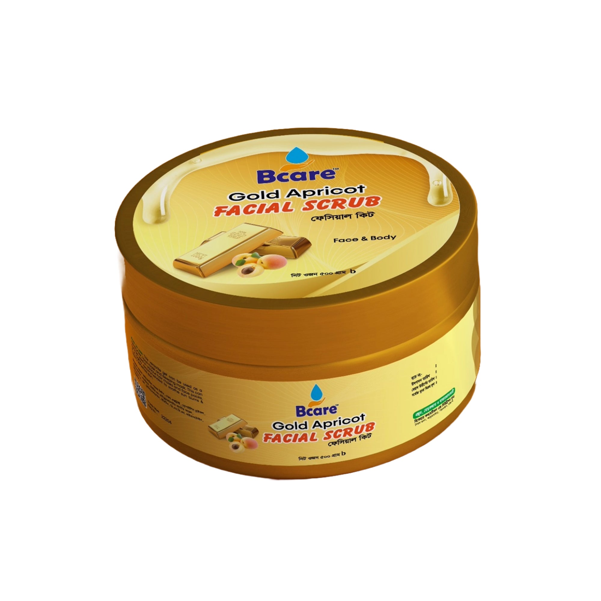 Gold Apricot Facial Scrub (গোল্ড অ্যাপ্রিকট ফেসিয়াল স্ক্রাব)