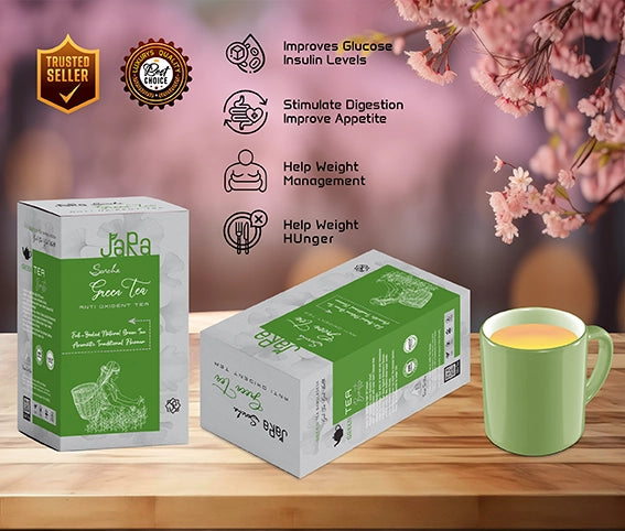 JaRa Organic Green Tea Box (জারা অর্গানিক গ্রীন টি)