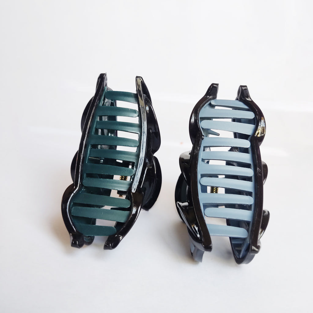 Stylish Dual-Color Hair Clip