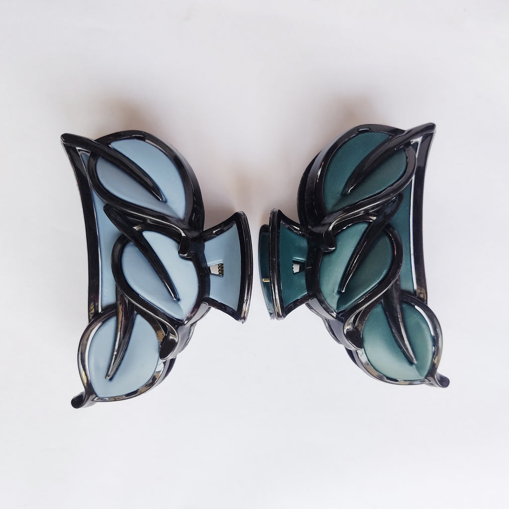 Stylish Dual-Color Hair Clip