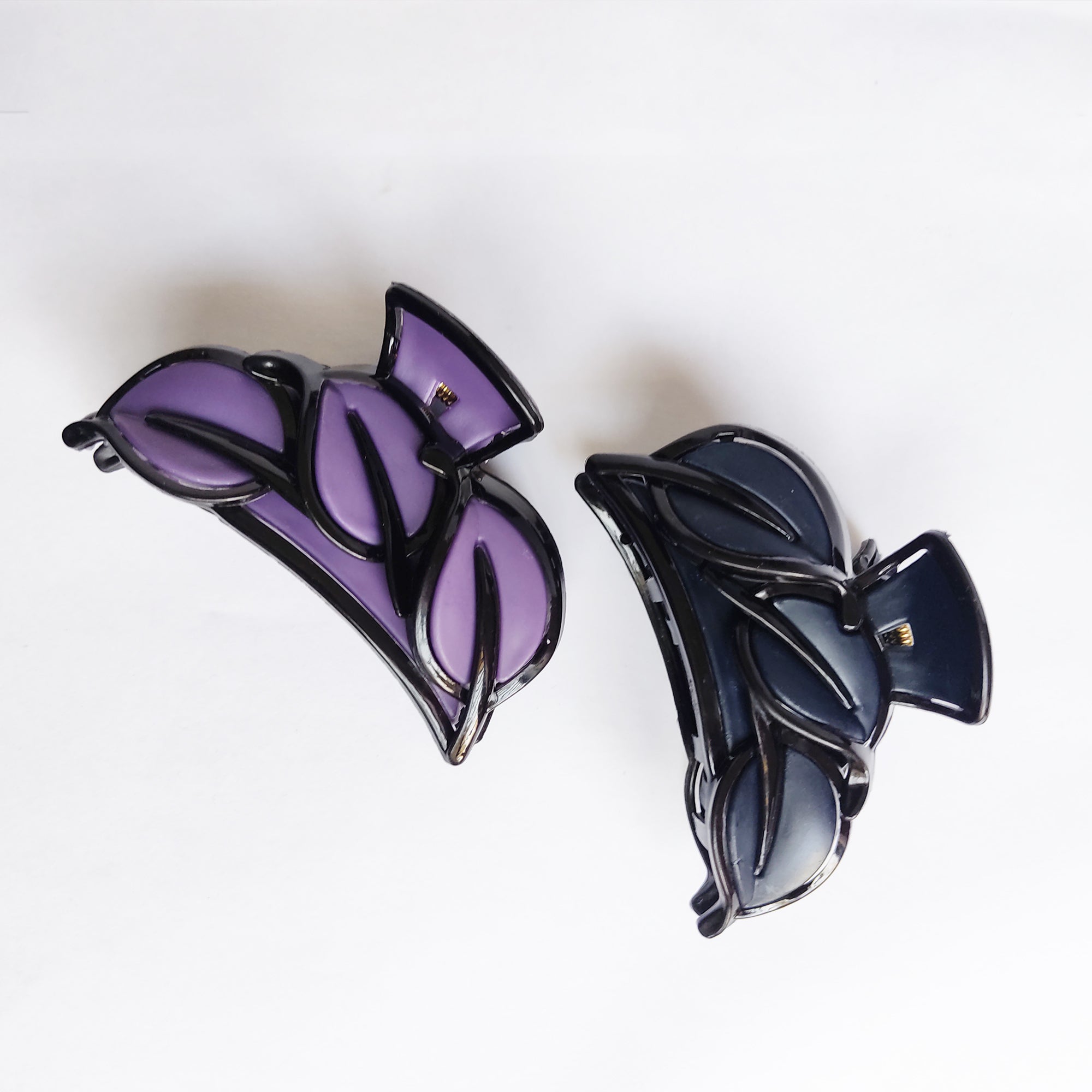 Stylish Dual-Color Hair Clip