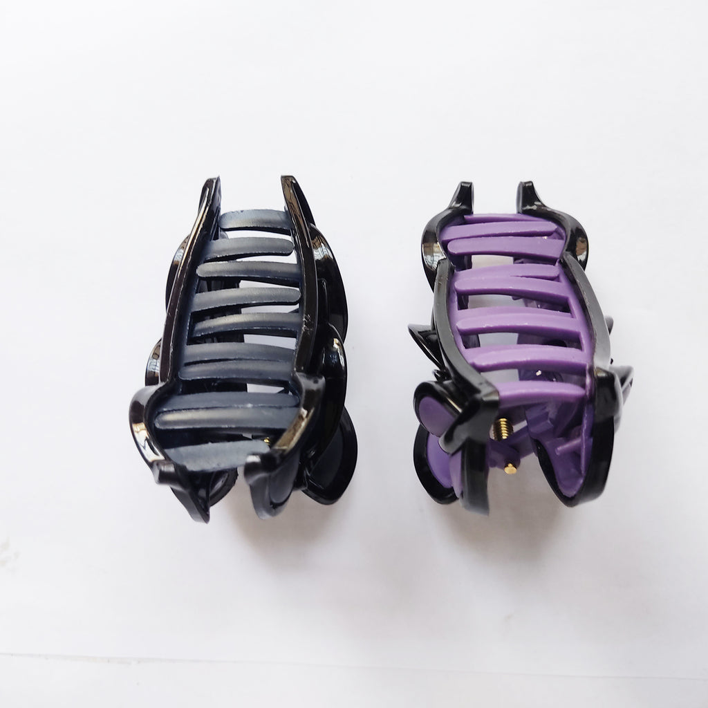 Stylish Dual-Color Hair Clip