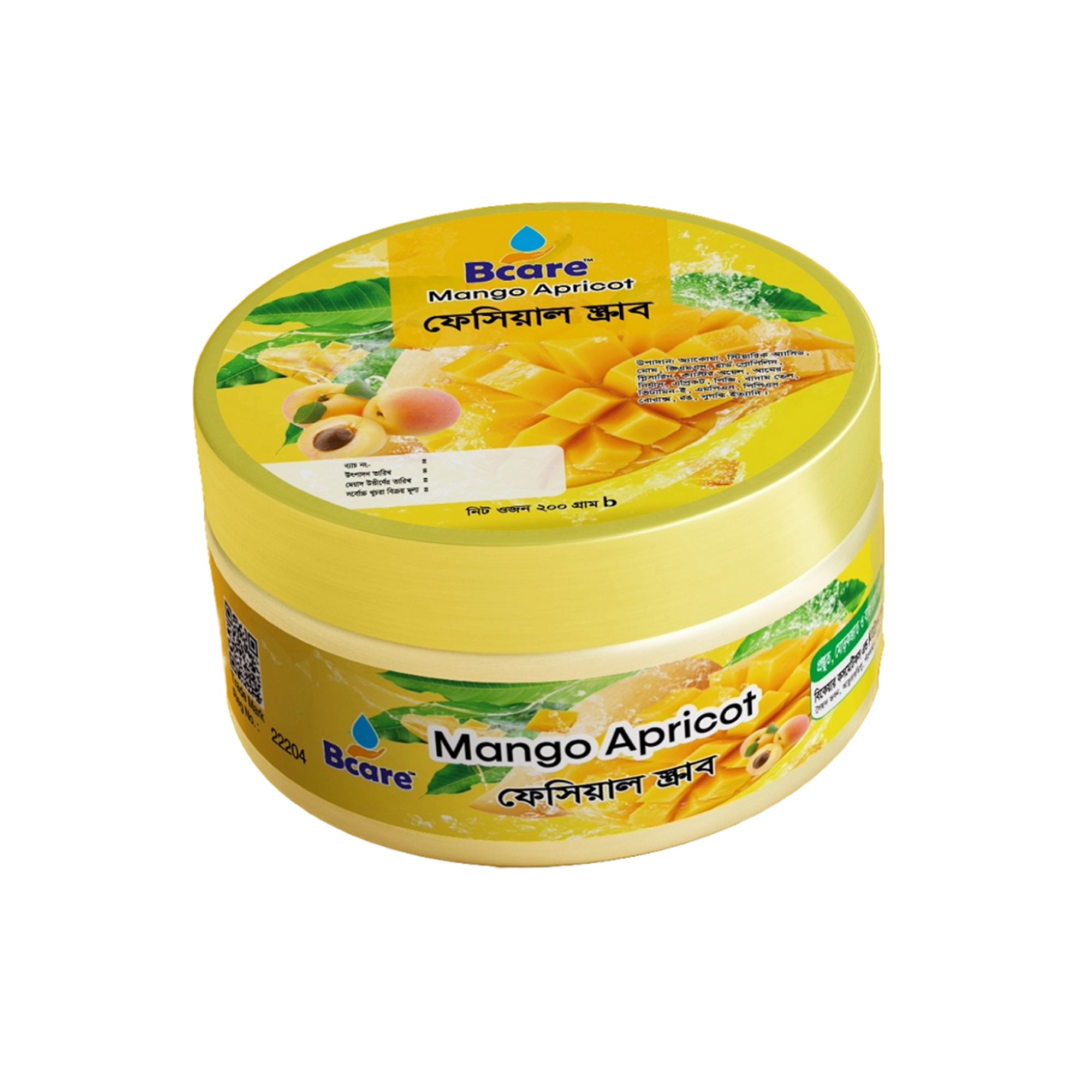 Mango Apricot Facial Scrub (ম্যাঙ্গো অ্যাপ্রিকট ফেসিয়াল স্ক্রাব)