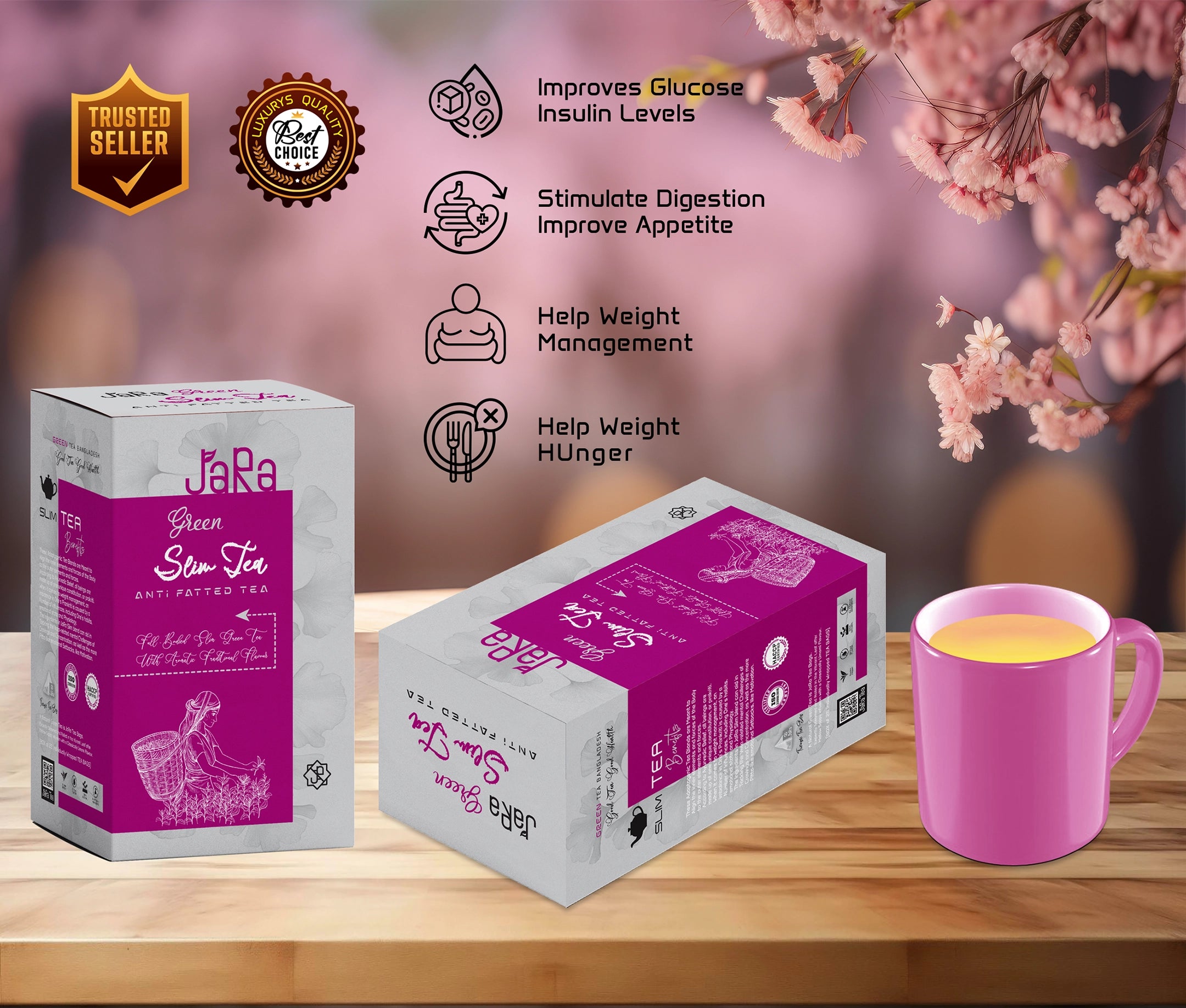 JaRa Slim Tea Box (জারা স্লিম টি)