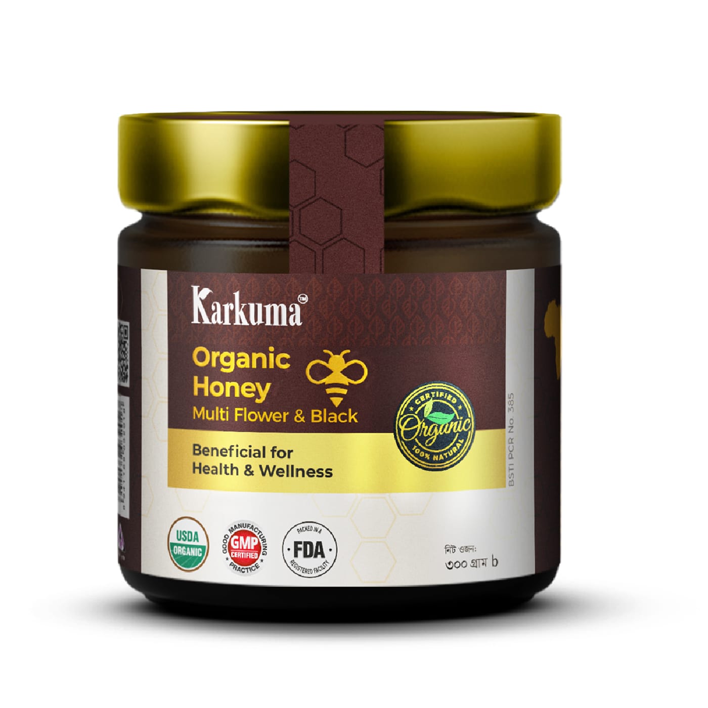 Karkuma Organic Honey (কারকুমা অর্গানিক মধু ) - 300 gm