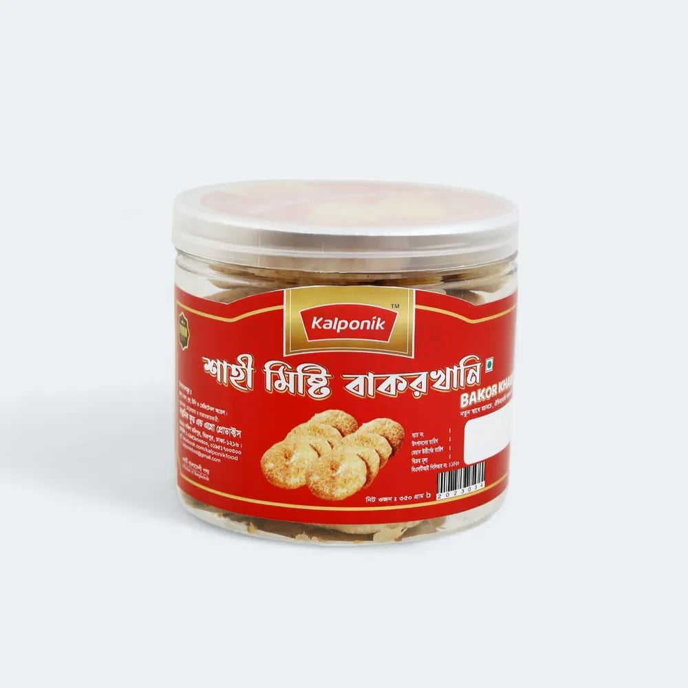 Kalponik Bakharkhani Choco Premium (কাল্পনিক মিষ্টি বাকর খানি) - 400 gm