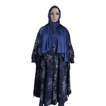 Plum Base with Rose Floral Yoke