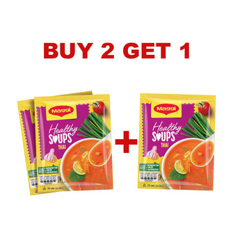 NESTLE MAGGI Healthy Soups Thai Flavor 35gm (Buy 2 Get 1)