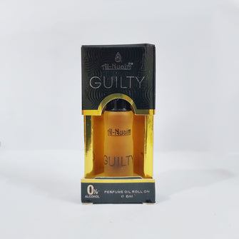 Al-Nuaim® Guilty Attar Roll On - 6ML Alcohol-Free Aromatic Fragrance Oil