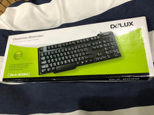 Delux K8050 Keyboard - Black