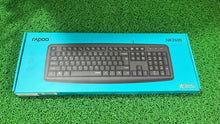 Rapoo NK2600 Spill- Resistant Wired Black Keyboard with Bangla