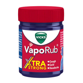 VICKS XTRA STRONG VAPORUB RELIEVES 6 COLD SYMPTOMS (INDIAN)