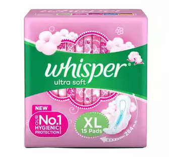 Whisper Ultra Soft Sanitary Napkin XL