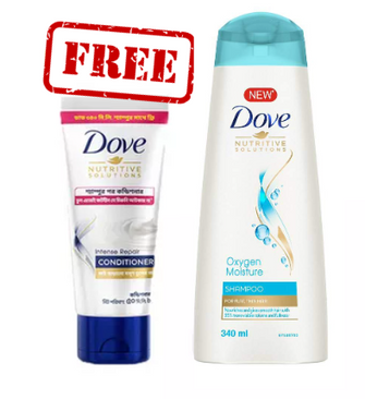 Dove Oxygen Moisture Shampoo(Indian) 340ml