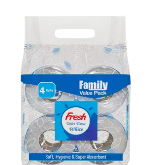 Fresh Toilet Tissue (Family Value Pack)