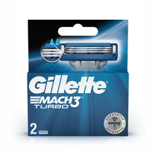 Gillette Mach3 Turbo Manual Shaving Razor Blades