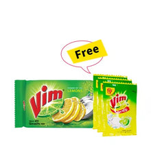 Vim Dishwashing Bar (Free Vim Liquid 5 ml 3 pcs)